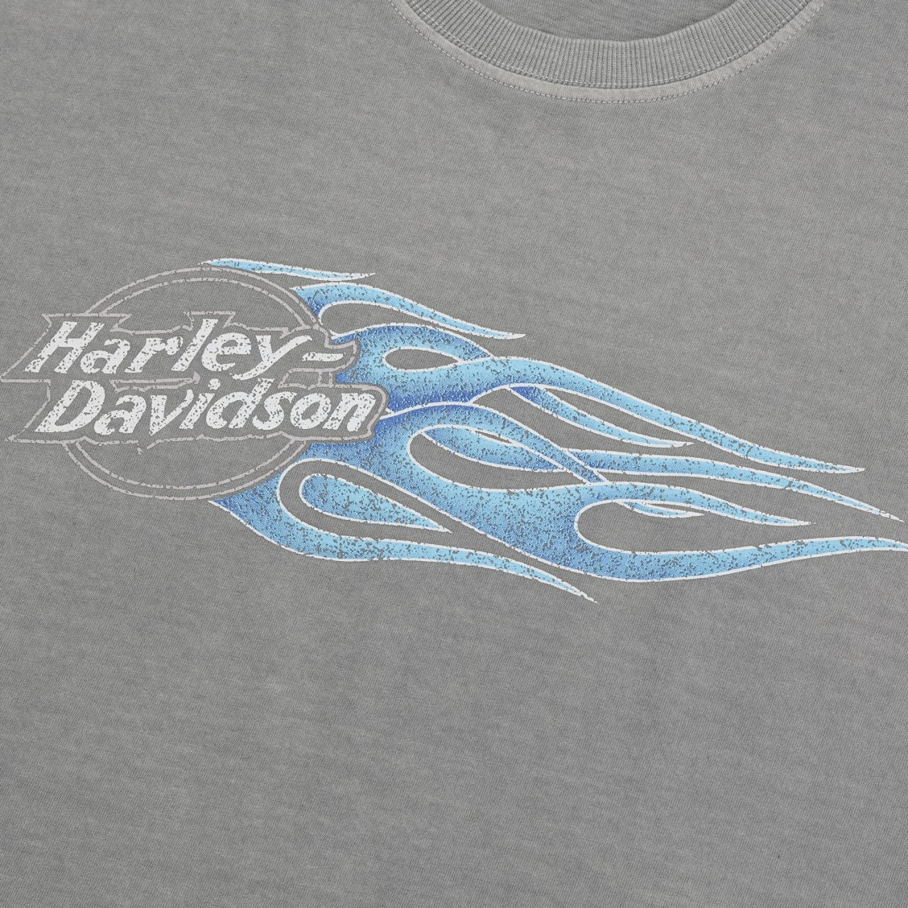 BLUE FLAME HARLEY PIG SHIBORI LONG SLEEVES