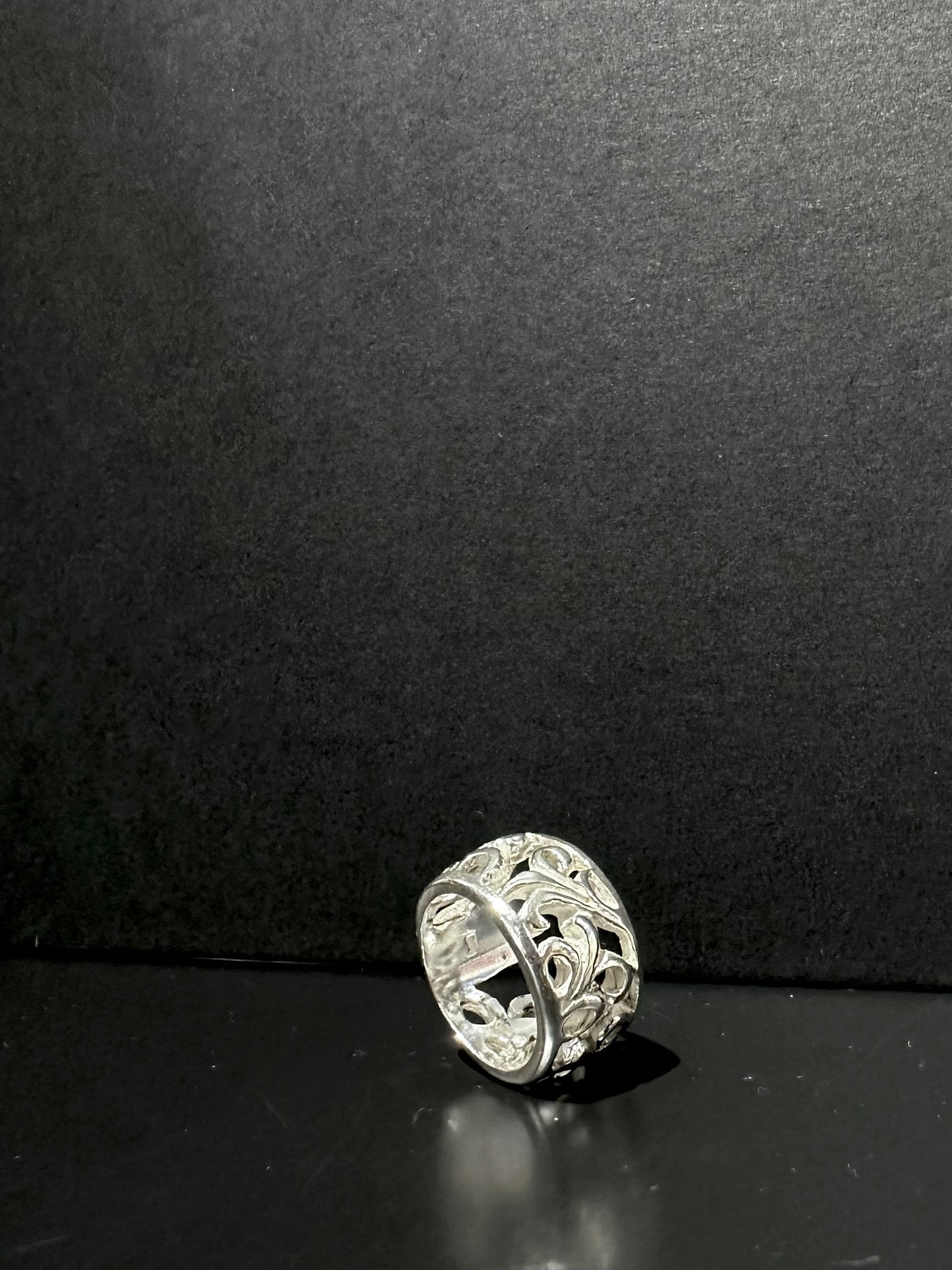925 HANDMADE CARVE PATTERN RING