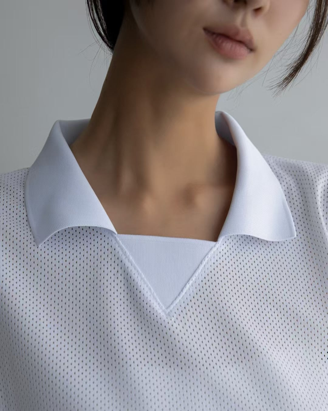 OVERSIZED FOOTBALL JERSEY TOP