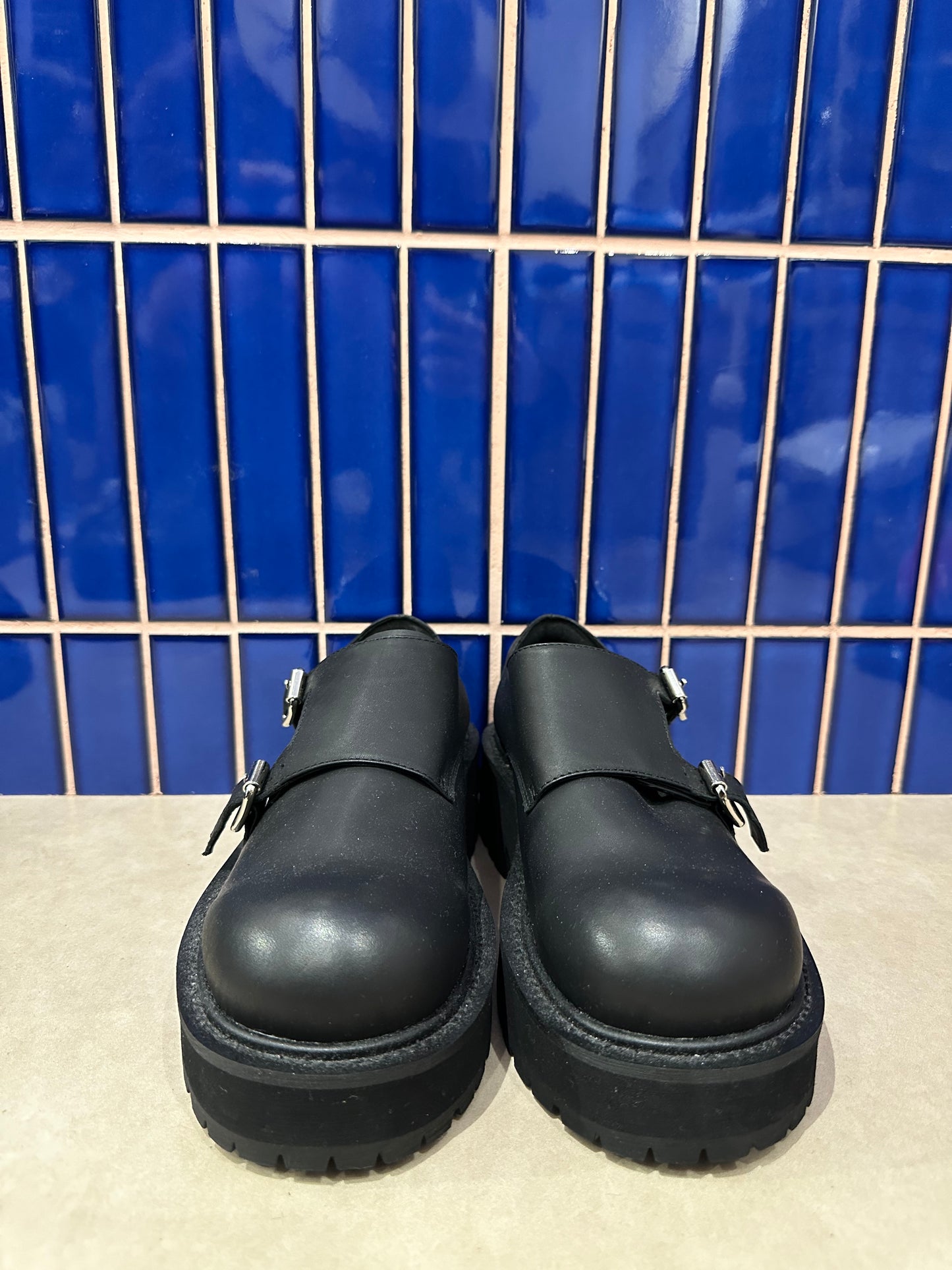 11.11 SPECIAL OFFER - MONK LEATHER SHOES ( CALF LEATHER )