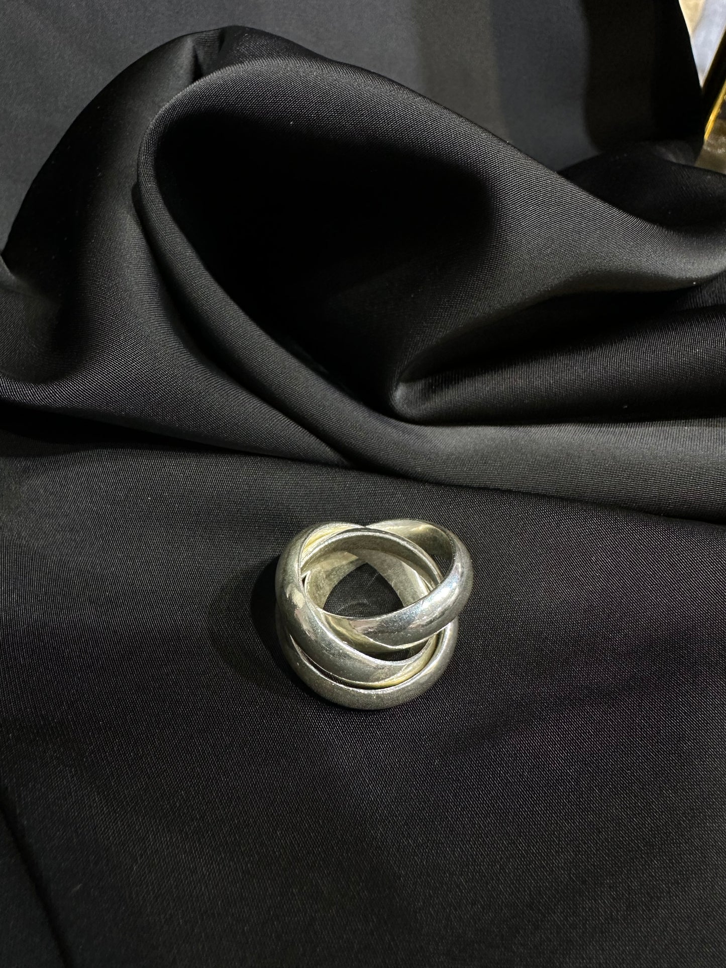 HANDMADE 925 THICK TRIPLE LOOP RING
