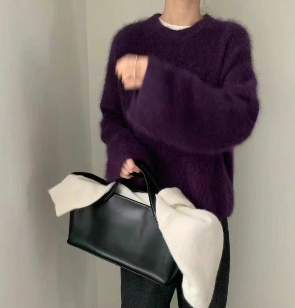 CREW NECK MOMO KNIT