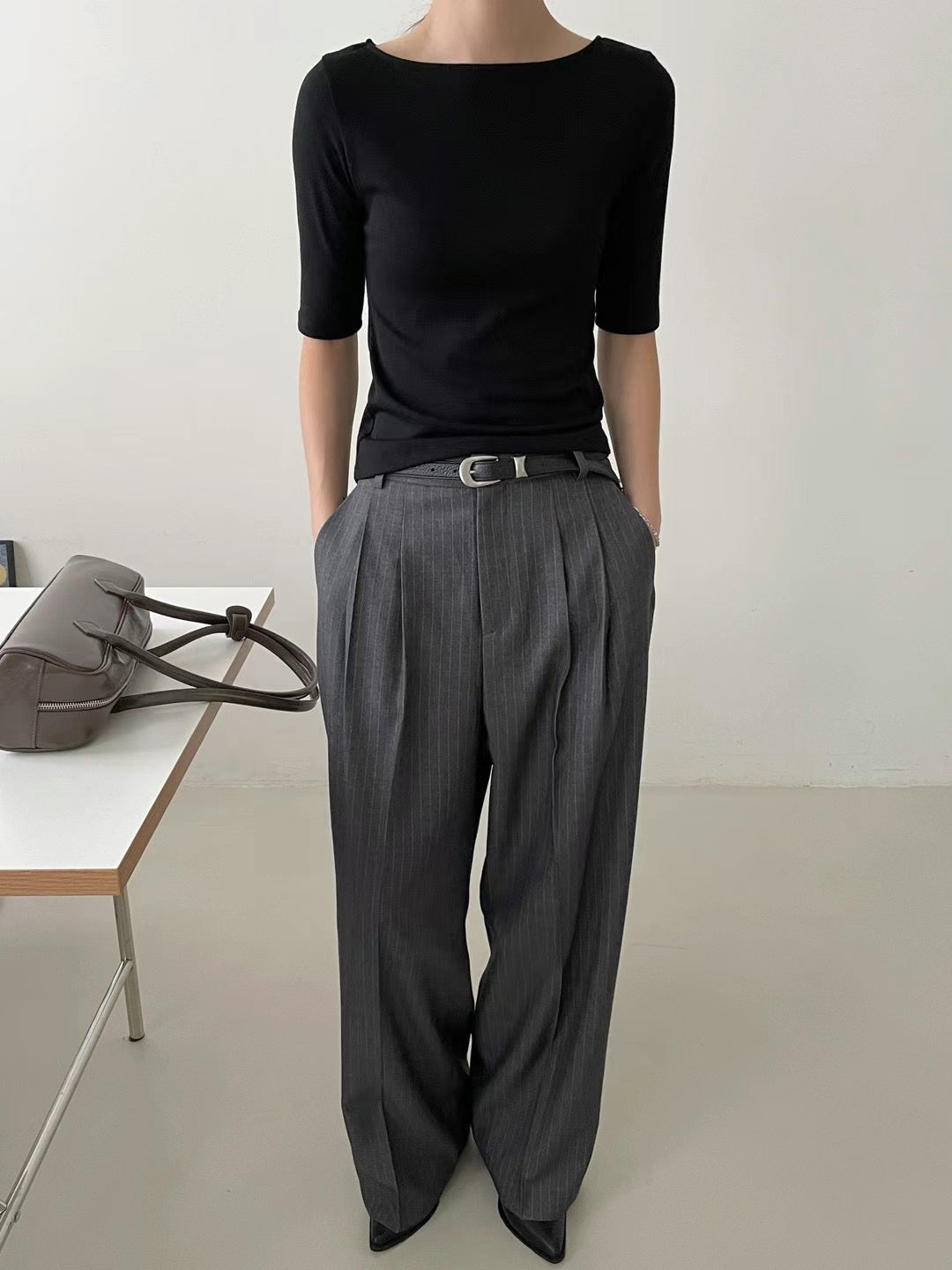 !!!LAST ORDER - SPECIAL OFFER until Sunday!!! FALL DUO PLEATED SUIT PANTS