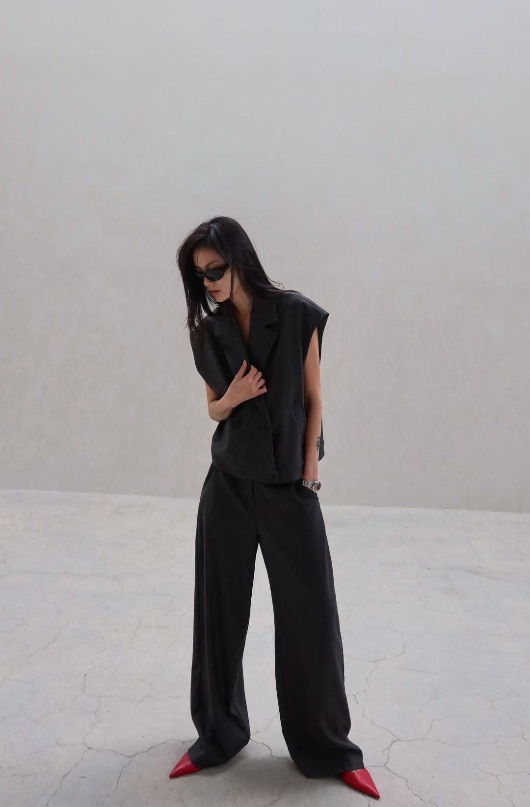 ELEGANT PINSTRIPES SET - VEST