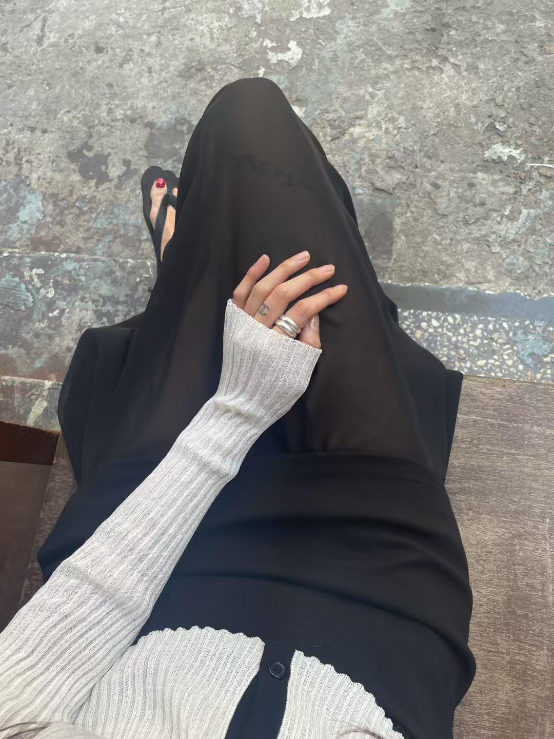 CHIFFON SKIRT