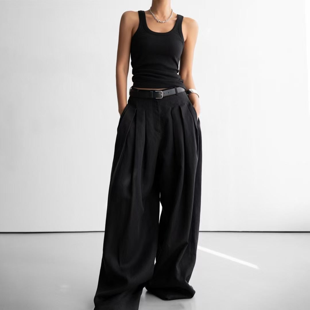 SUMMER FLOWING TROUSERS