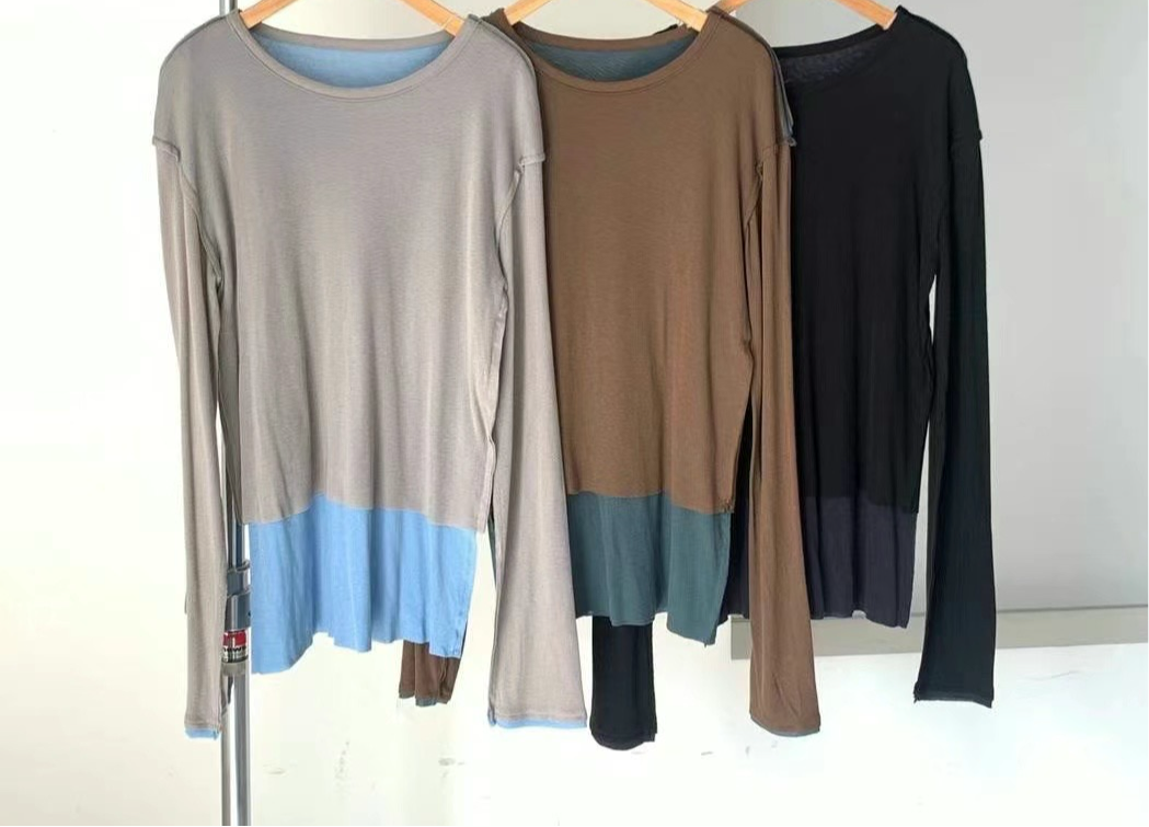 2 LAYERED DRAPE TOP