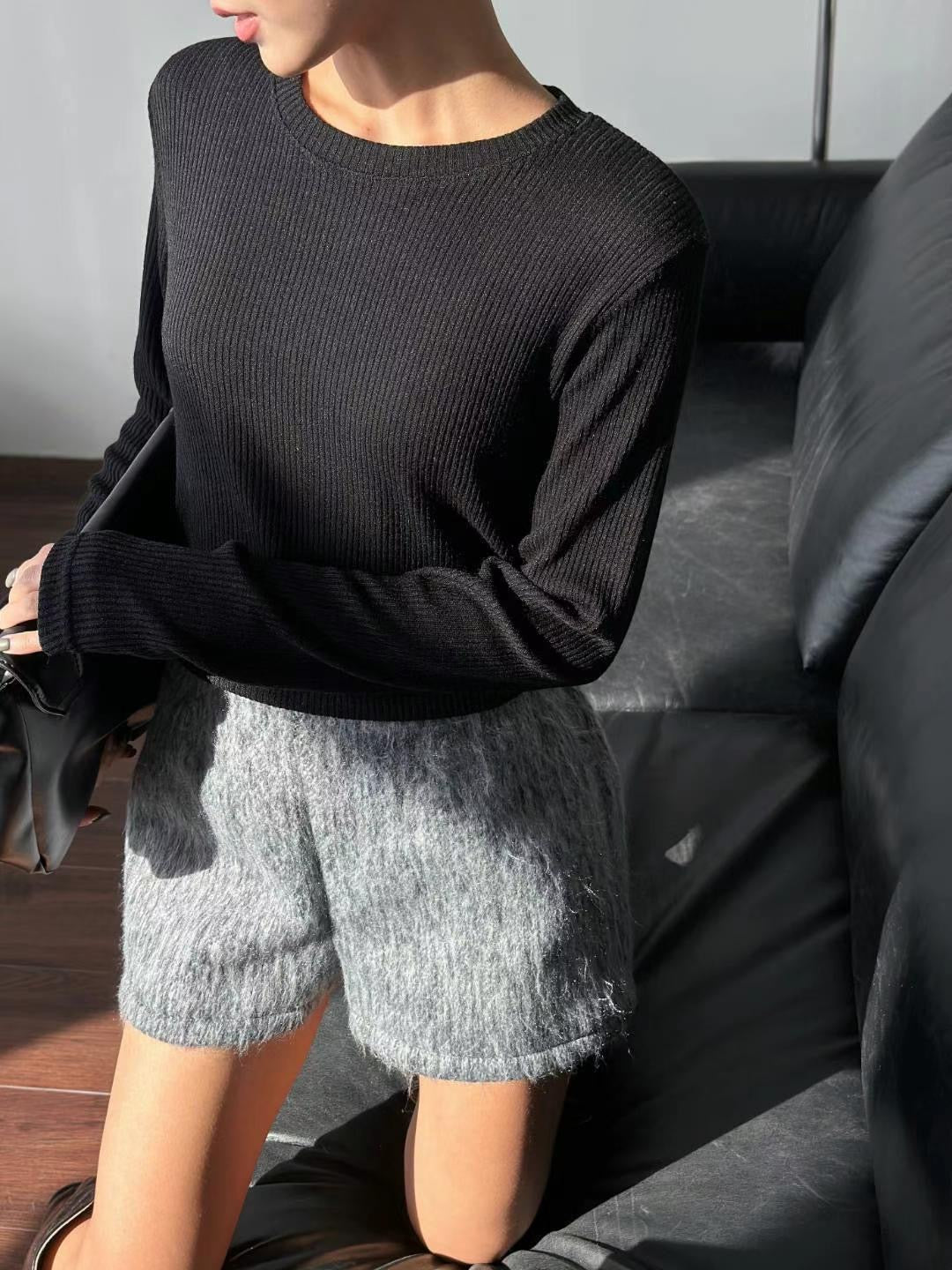 BASIC RIBBED TOP - 4 COLOURS