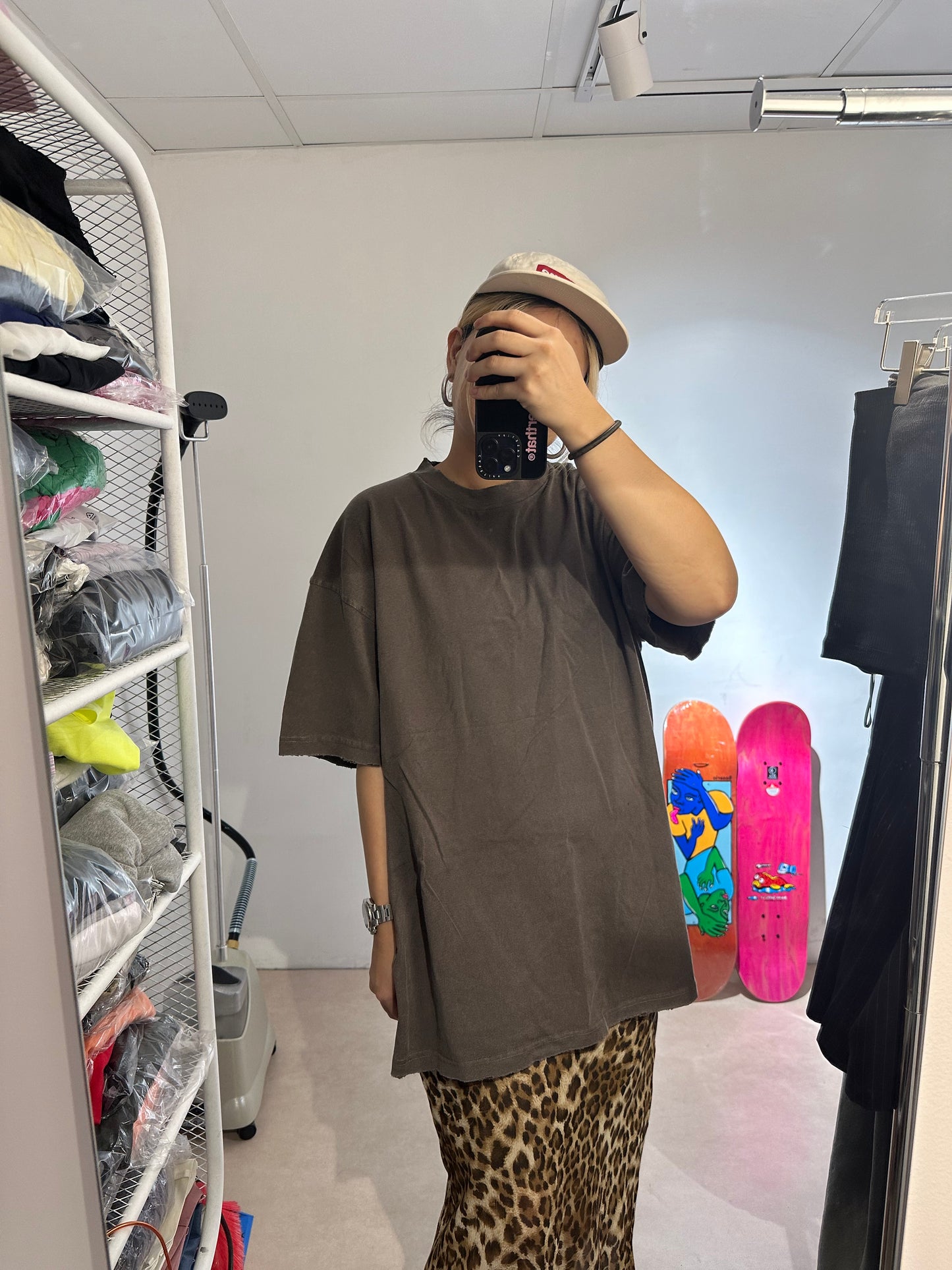 WASHED COLOUR GOOD CUT TEE