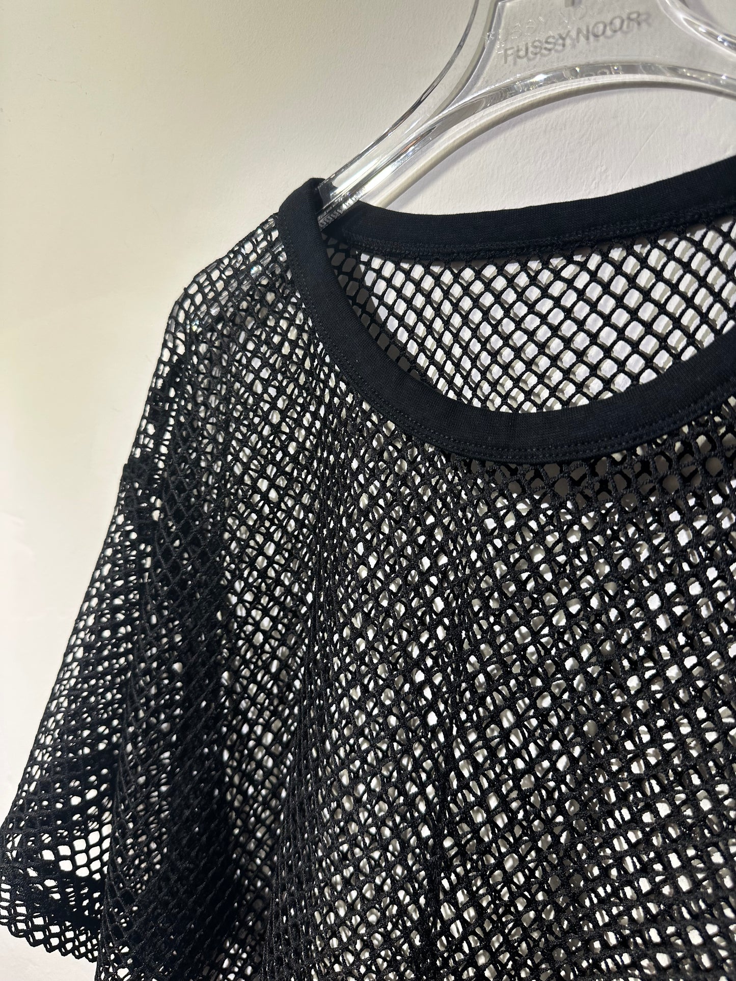 •FUSSY MADE• BOXY NET TOP