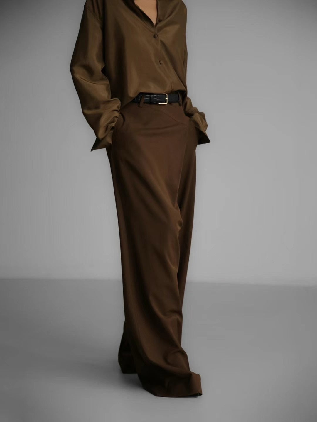 CROSS WRAP TROUSERS