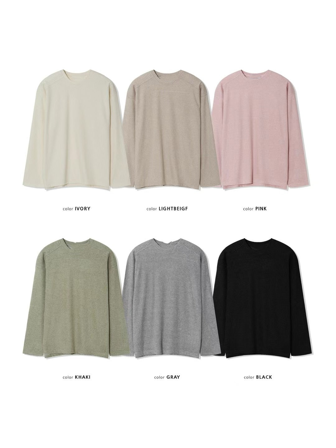 RIBBED COTTON TEE