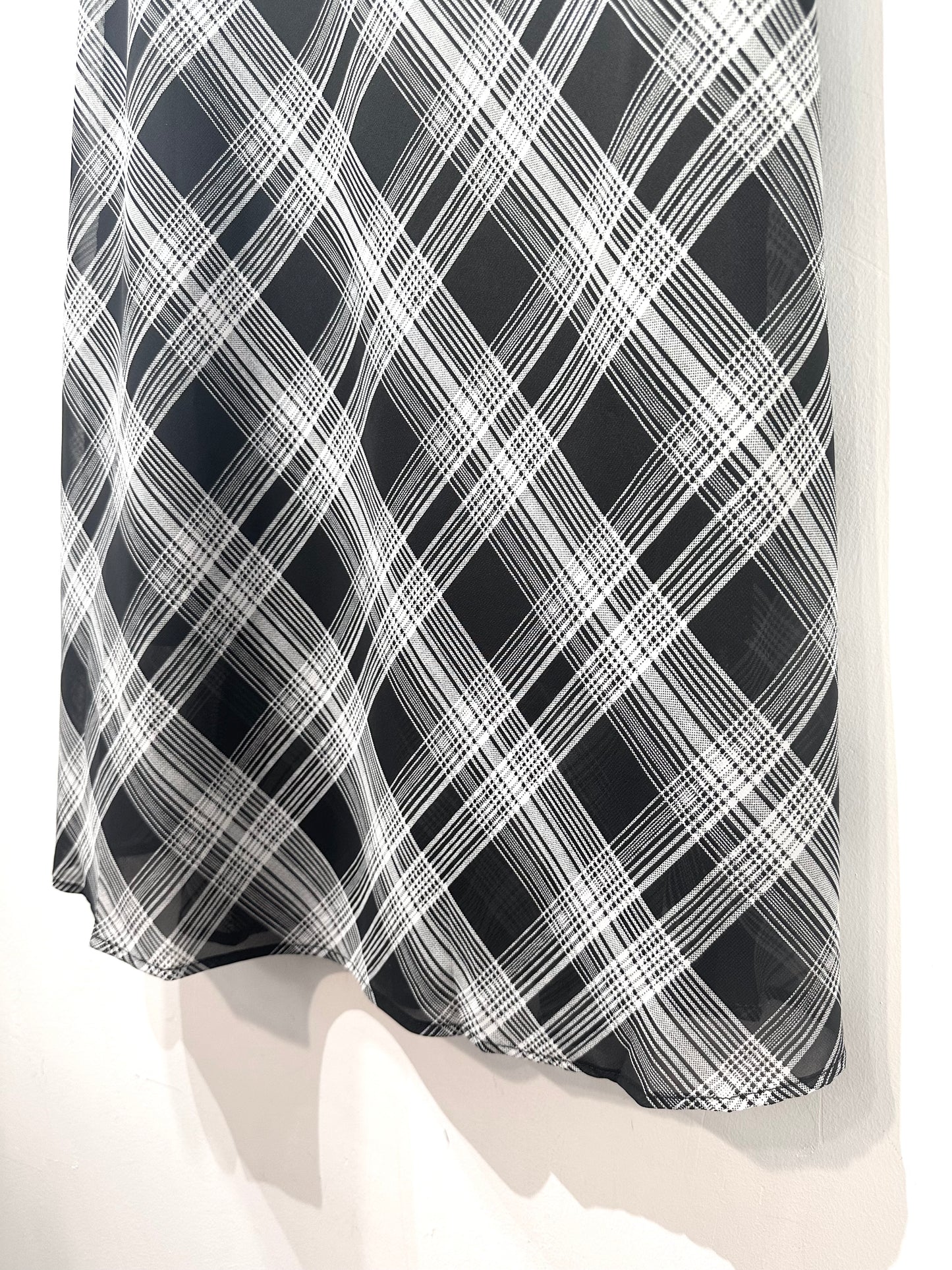 CLASSIC PLAID CHECK SKIRT