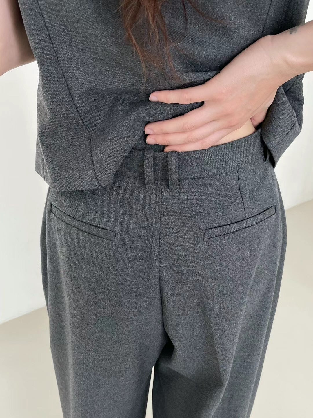 !!!LAST ORDER - SPECIAL OFFER until Sunday!!! FALL DUO PLEATED SUIT PANTS