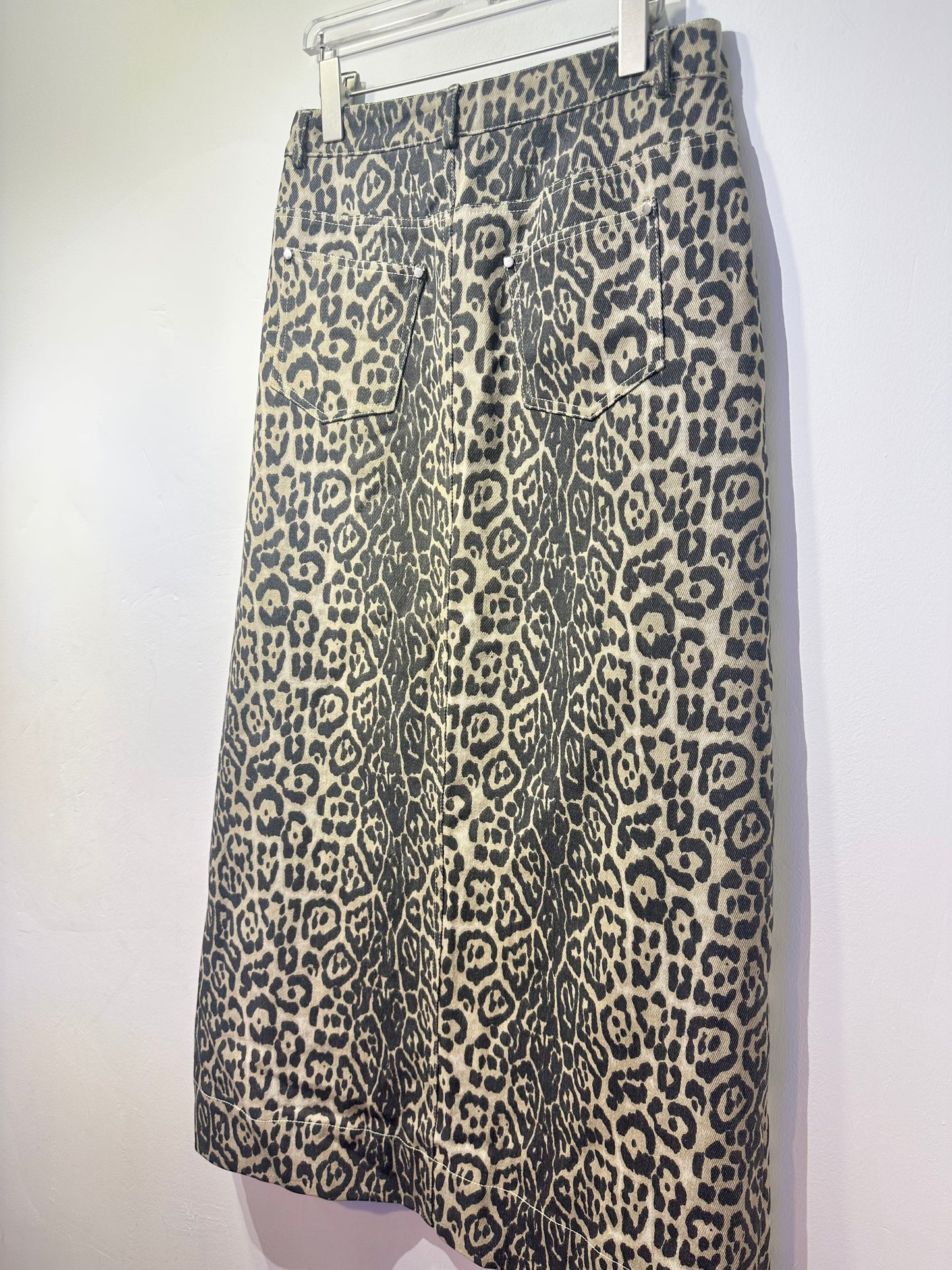 • FUSSY MADE • JAGUAR PATTERNED SKIRT