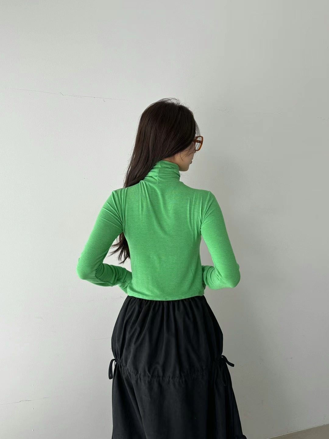 SOFT WOOL TURTLE NECK TOP - 5 COLOURS