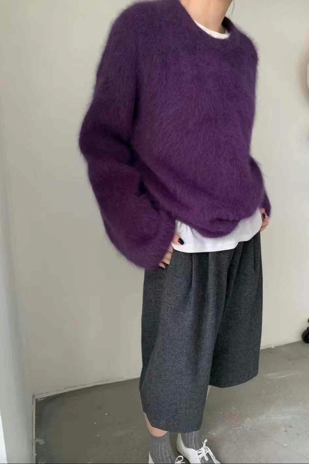 CREW NECK MOMO KNIT