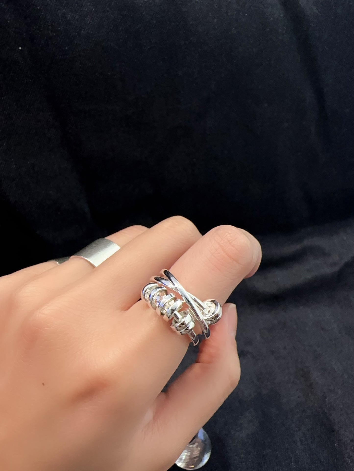 925 MULTI LOOP MIXED RING