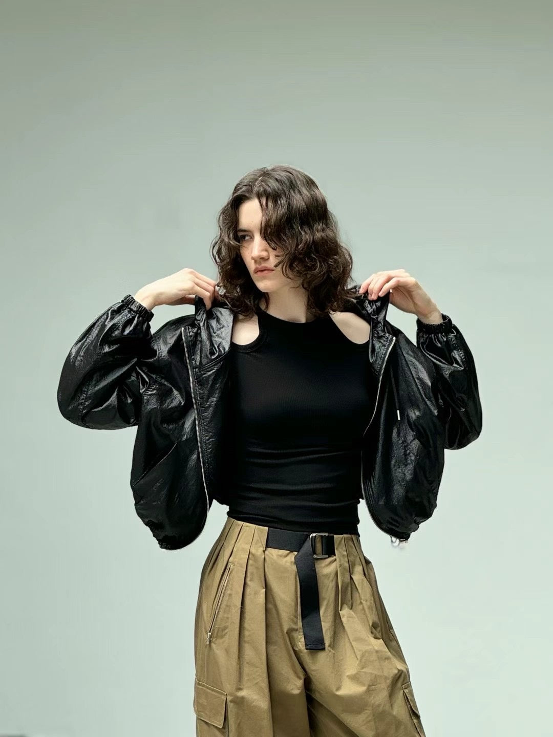 WORKER PANT WITH BELT