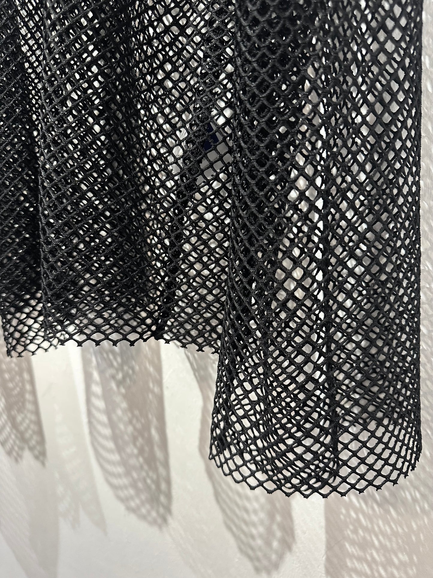 • FUSSY MADE • OVERSIZED NET TOP