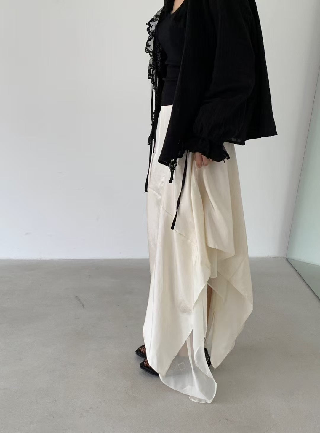 CHIFFON LAYER SKIRT