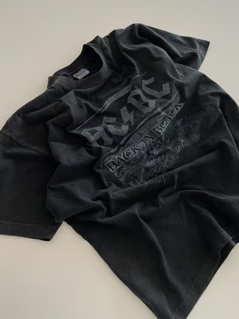 AC/DC DARK GREY TEE