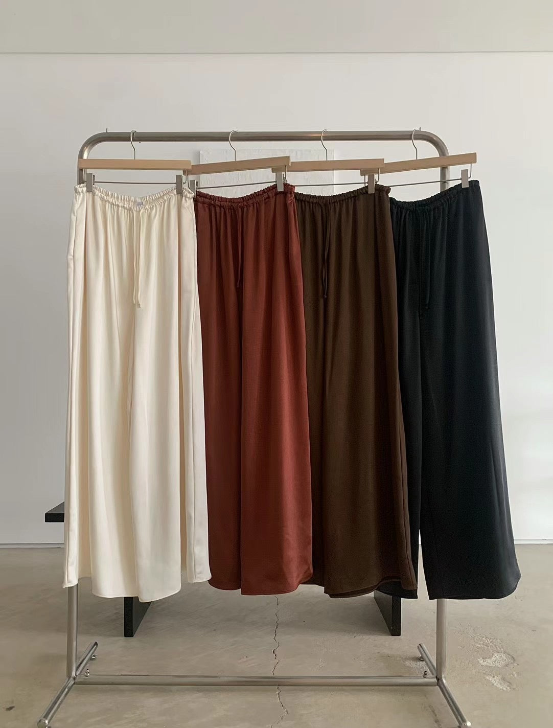SATIN PANTS- 4 COLOURS