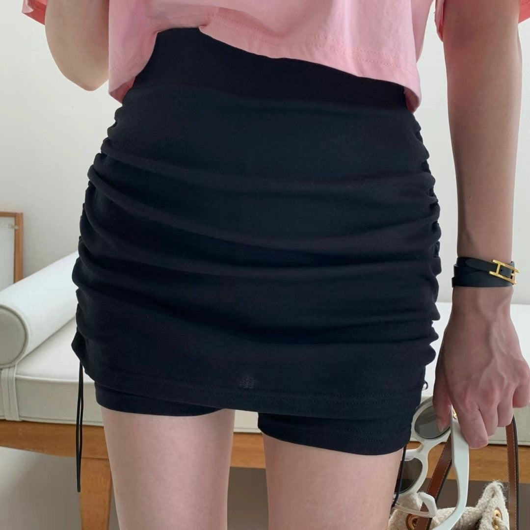 DRAWSTRING PANT SKIRT