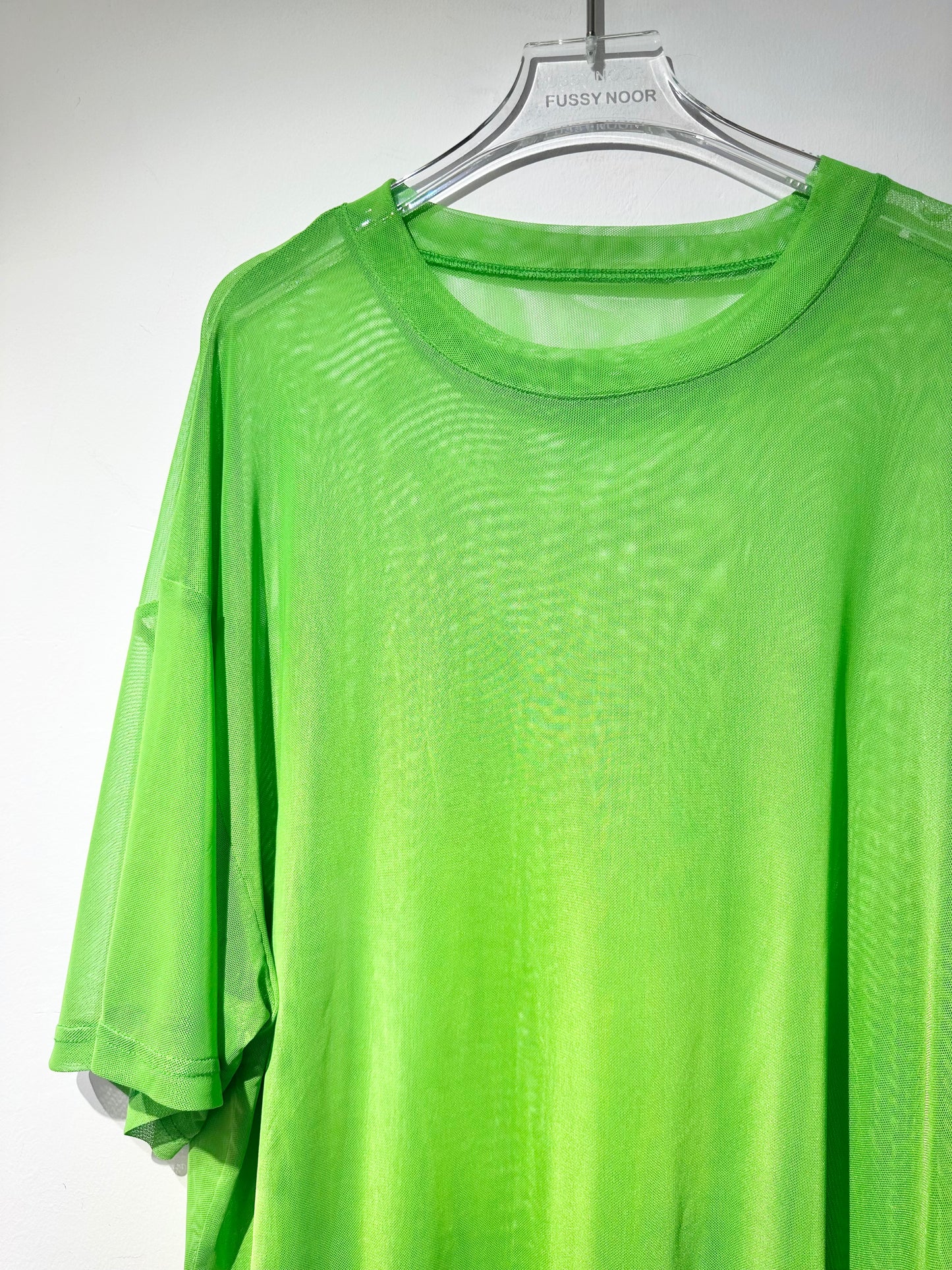 • FUSSY MADE • AIRY MESH TOP - OVERSIZED