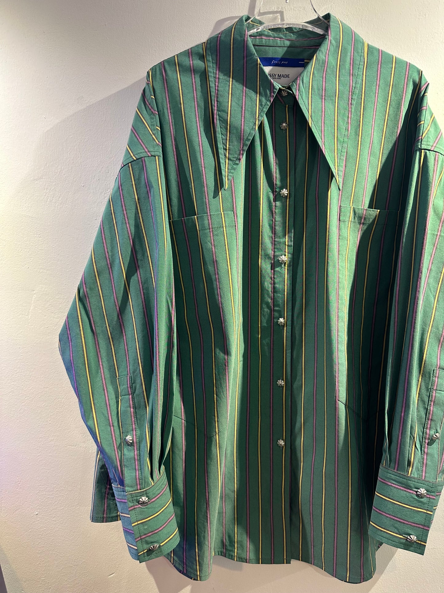 • FUSSY MADE • FADE STRIPE SHIRT