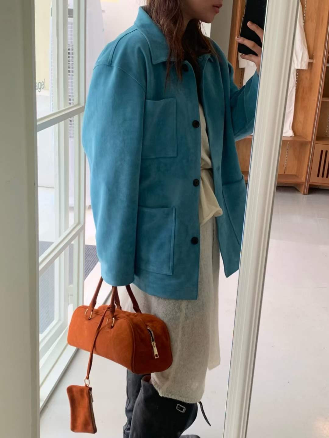 SUEDE JACKET