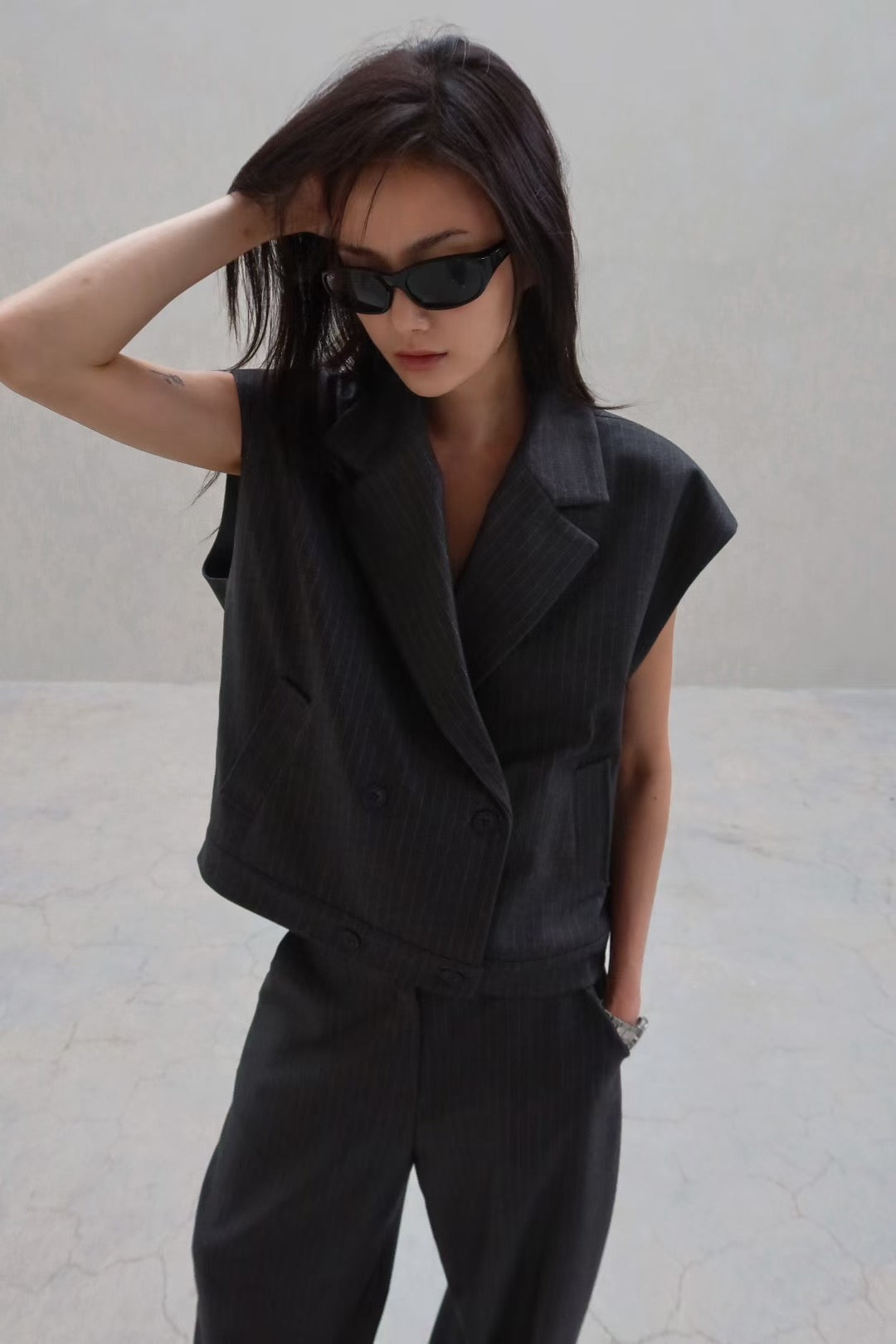 ELEGANT PINSTRIPES SET - VEST