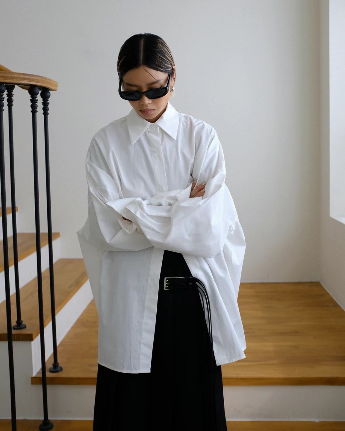 OVERSIZED FINE CUT SHIRT