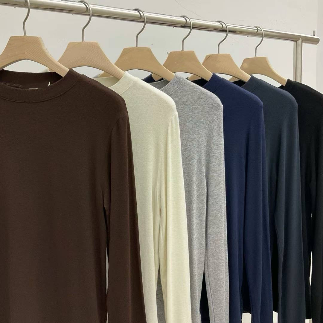 BASIC SOFT LONG SLEEVES TEE