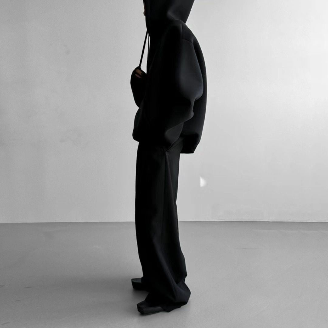 V PLEATED TROUSERS