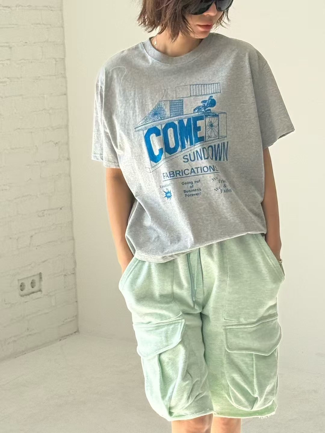 COTTON CARGO PANTS