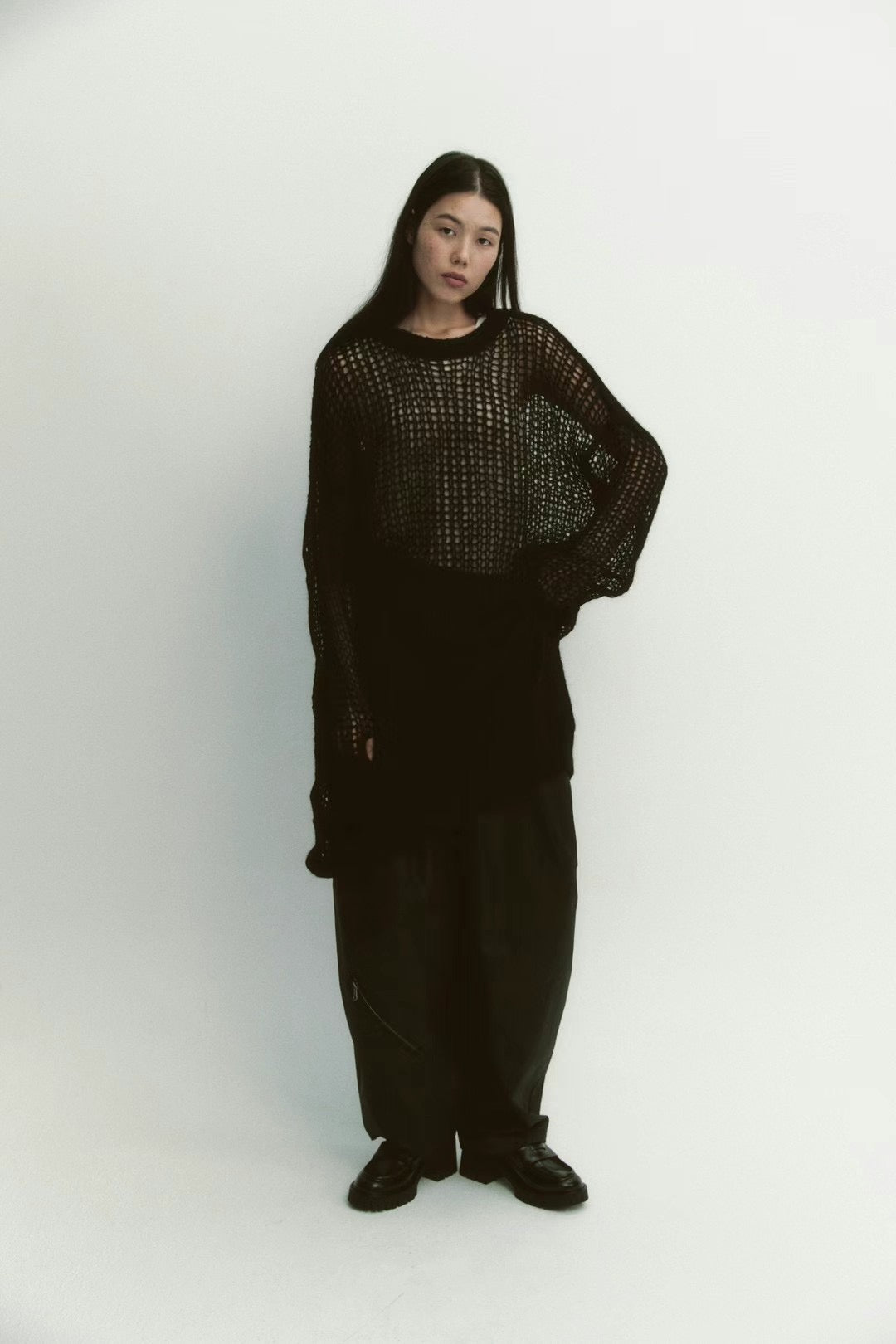 VERY LONG KNIT