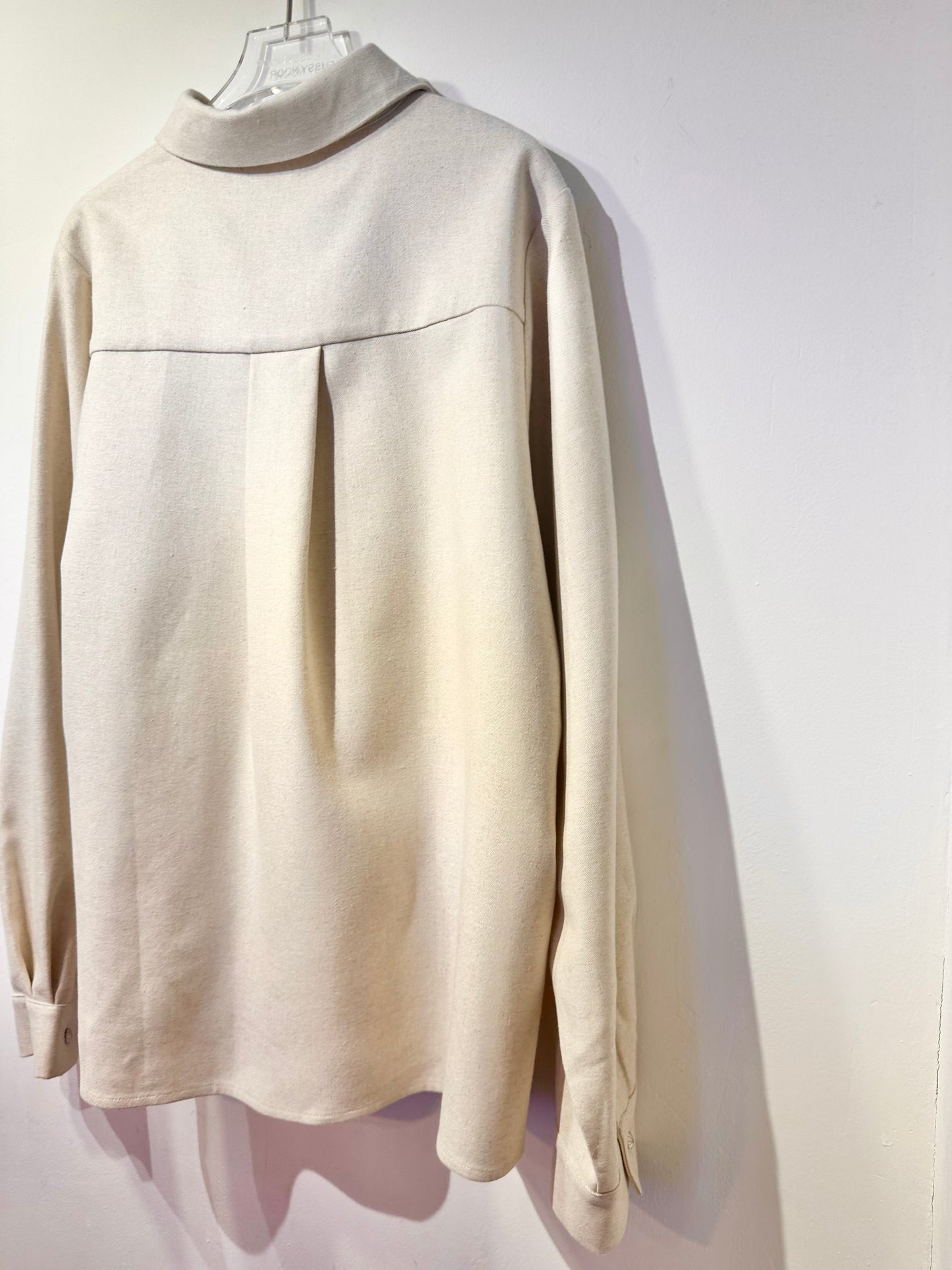 • FUSSY MADE • OATMEAL HEMP SHIRT