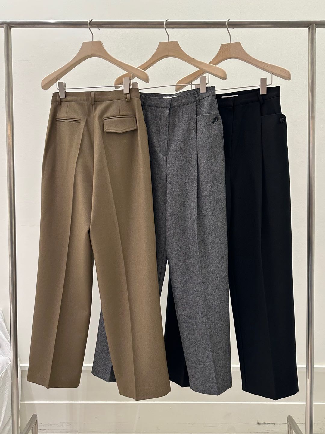 GOOD CUT BUTTON POCKET PANTS