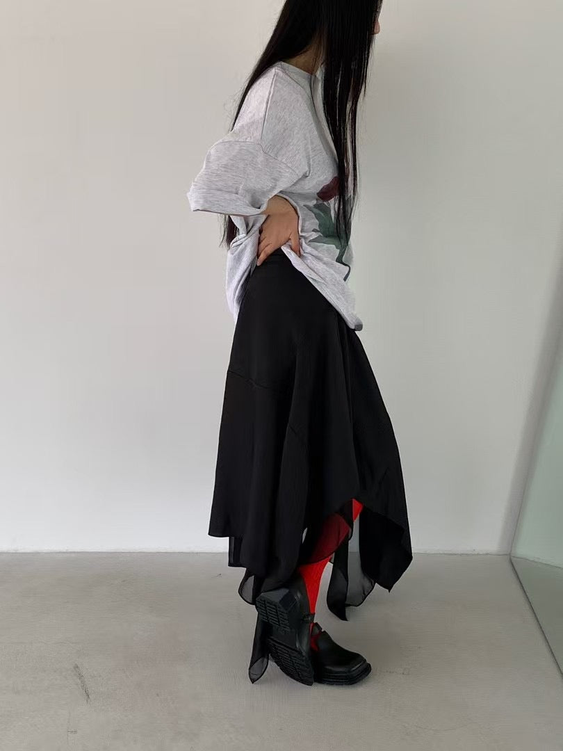 CHIFFON LAYER SKIRT