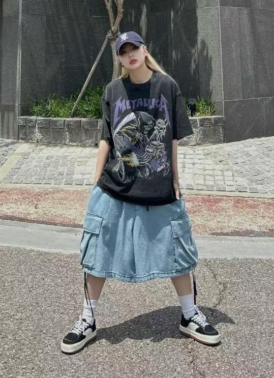 METALLICA DRIVING SKULL TEE