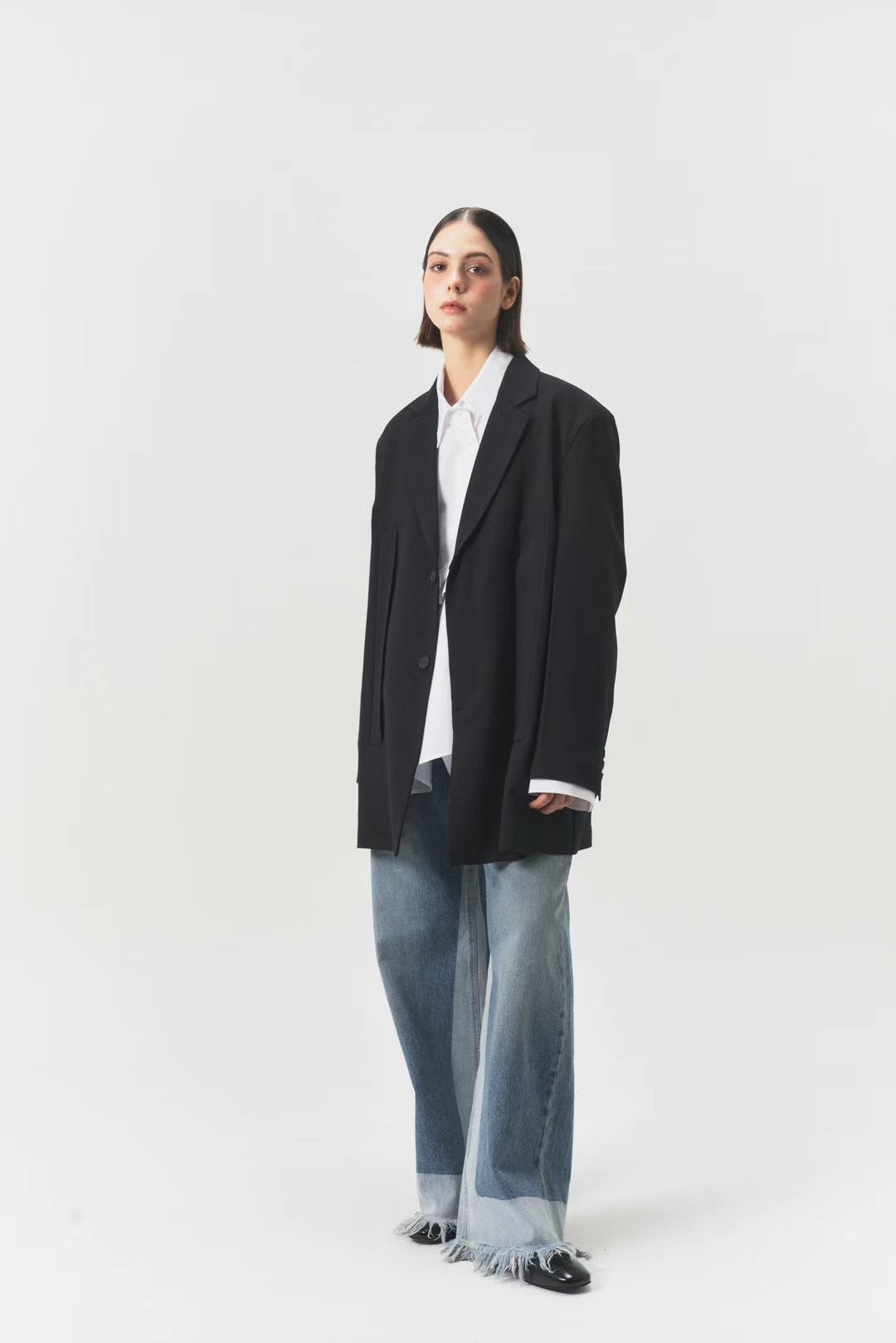 2WAY CAPE BLAZER