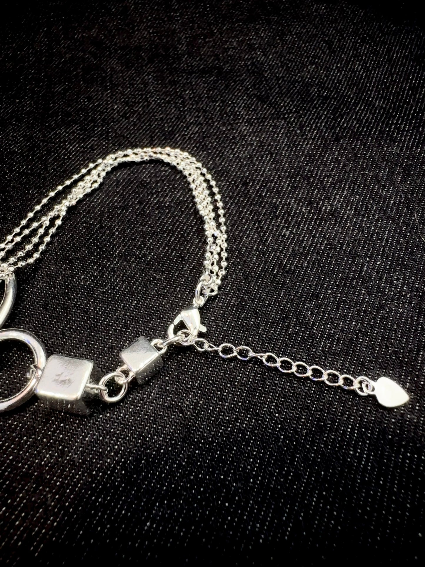 925 CUBE CHAIN LINK BRACELET