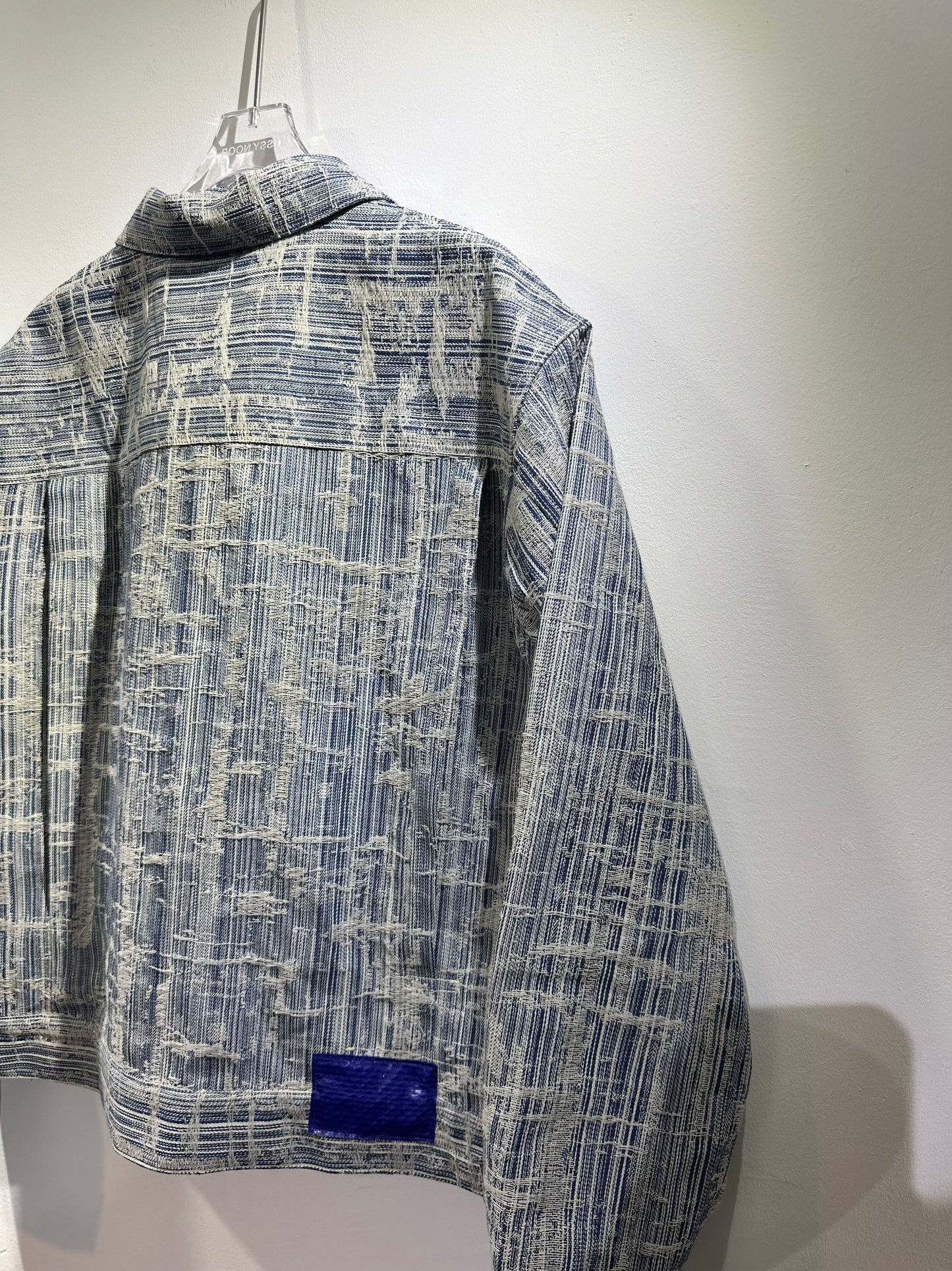 • FUSSY MADE • BAMBOO JACQUARD DENIM JACKET