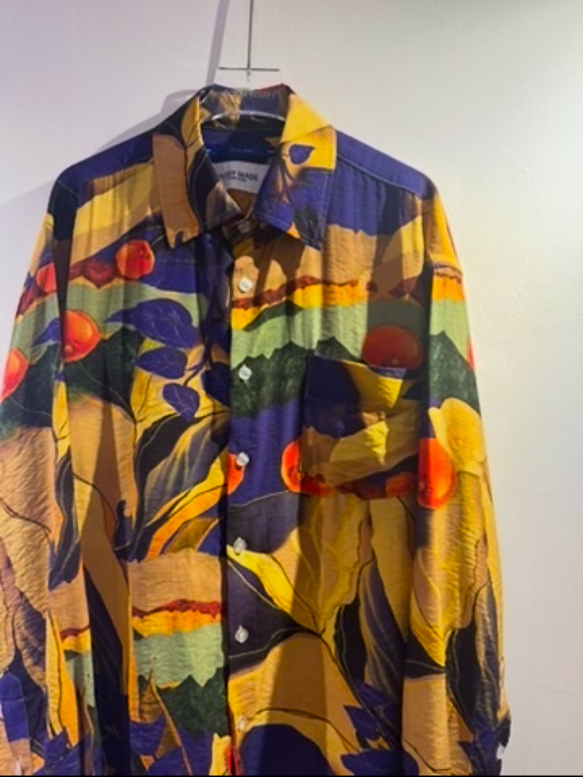• FUSSY MADE • RETRO FLORAL PRINTED SHIRT