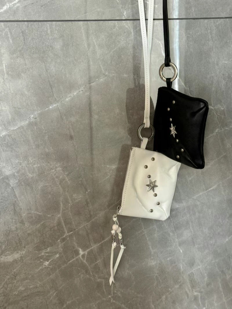 LEATHER COINS BAG