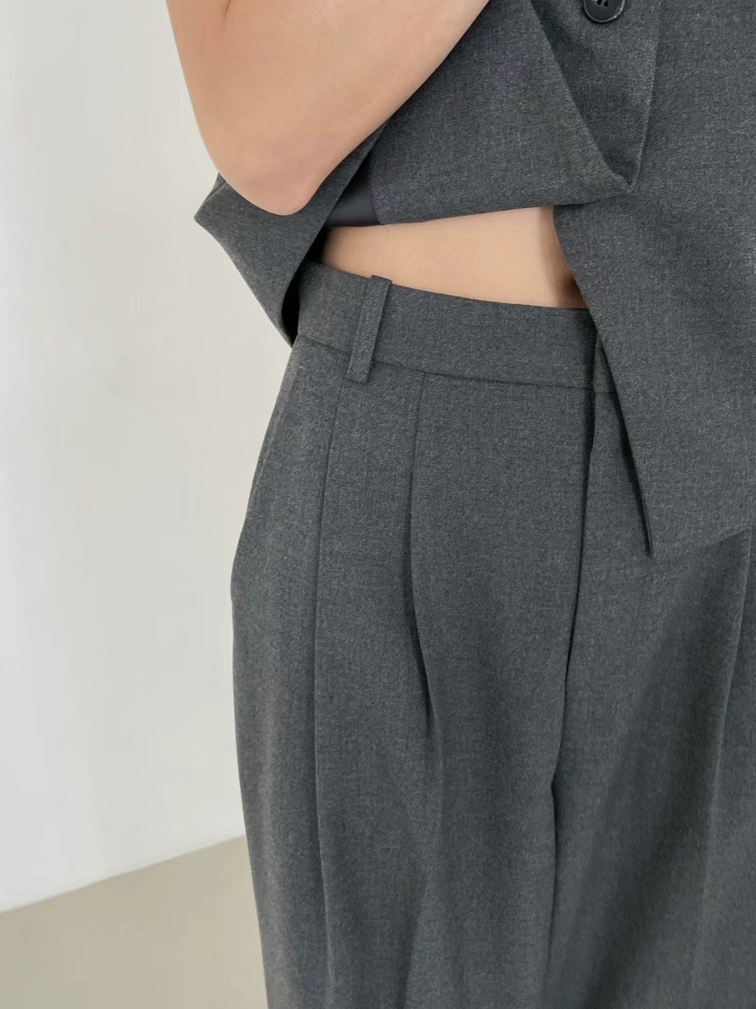 !!!LAST ORDER - SPECIAL OFFER until Sunday!!! FALL DUO PLEATED SUIT PANTS