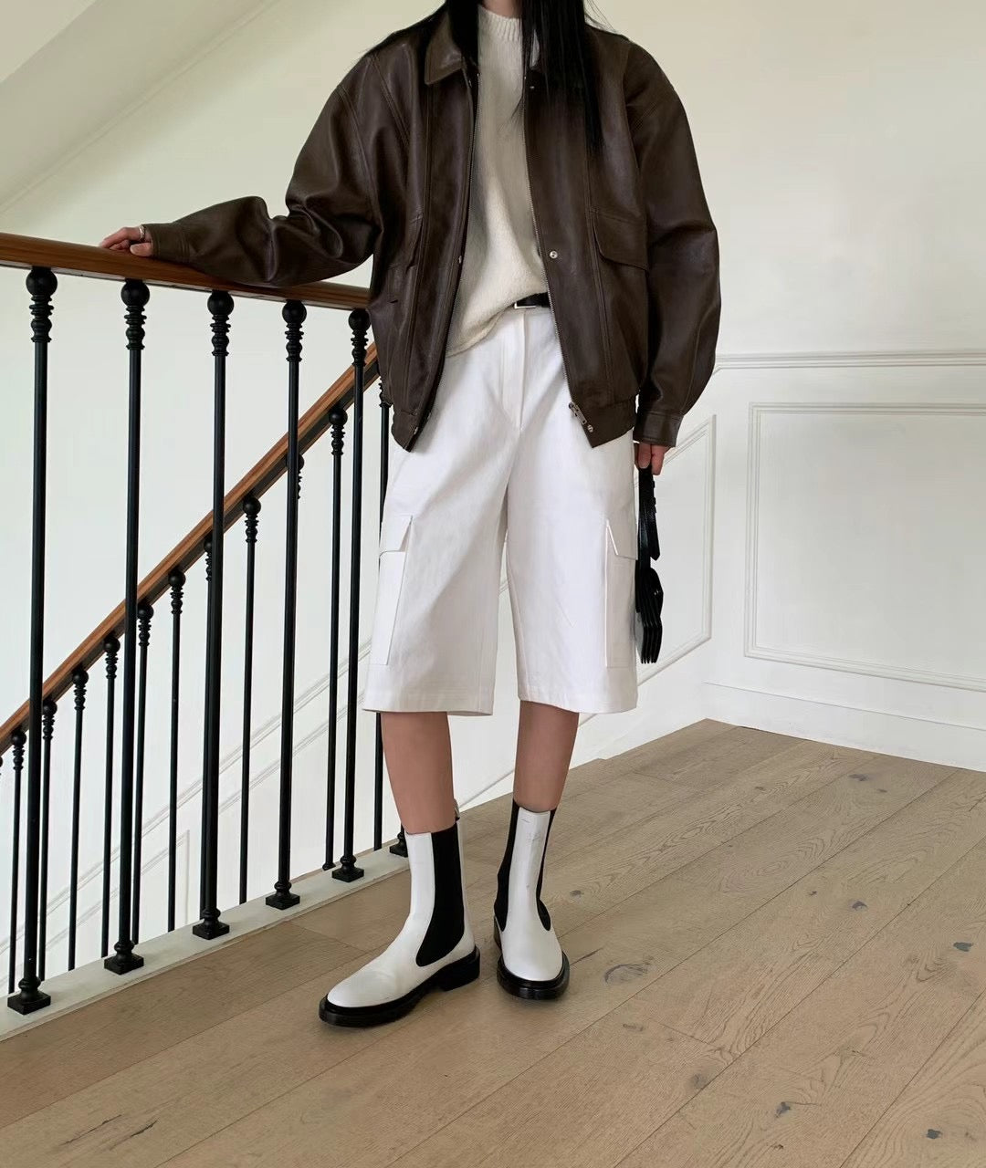 STRAIGHT CUT CHINO SHORTS