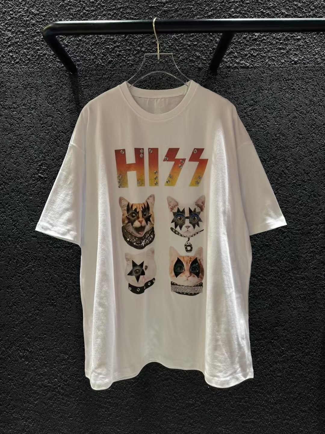 ROCK N ROLL CAT TEE