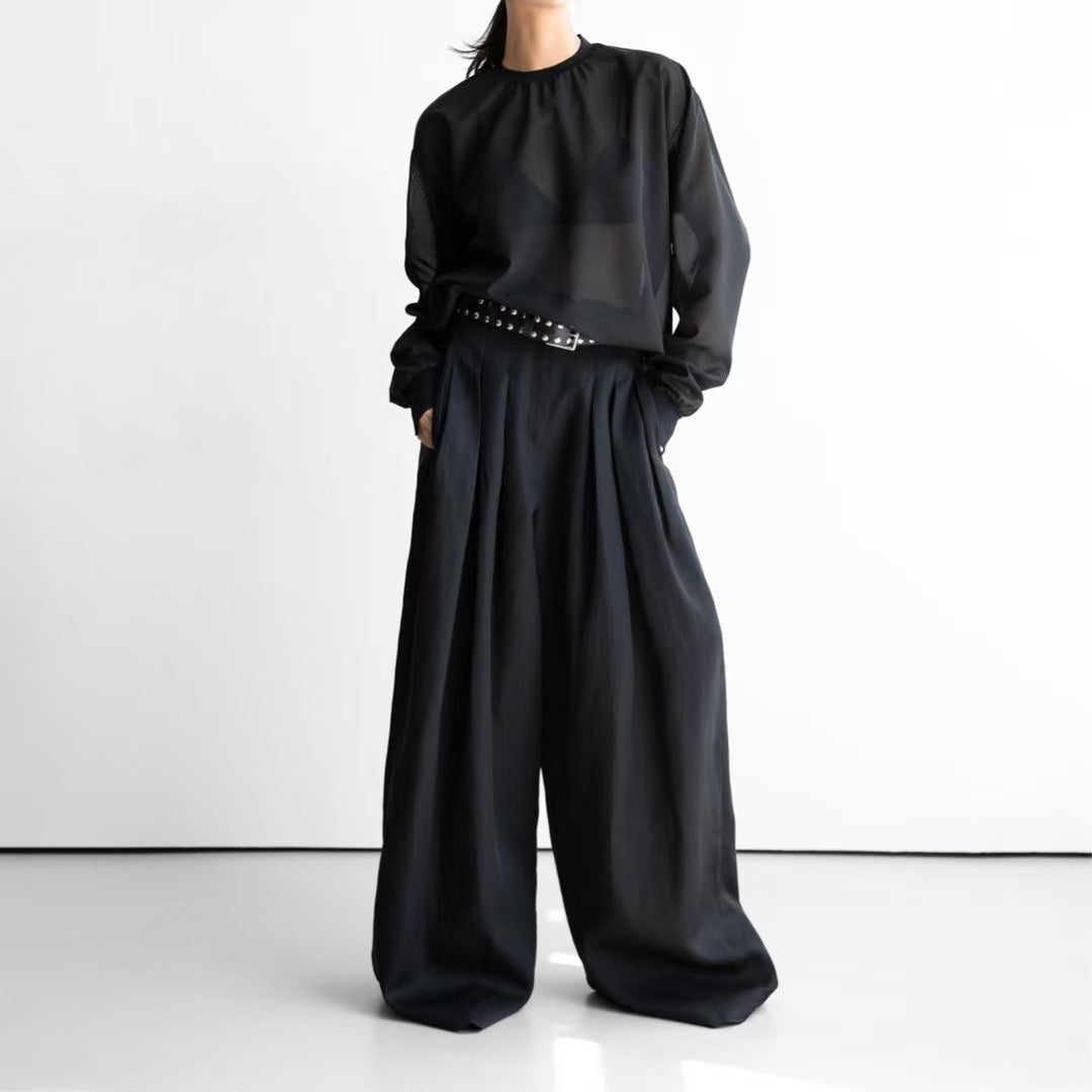 SUMMER FLOWING TROUSERS